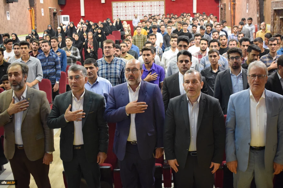 برگزاری مراسم جشن بزرگ عید سعید غدیر خم در دانشگاه فرهنگیان کرمانشاه با حضور استاندار 9