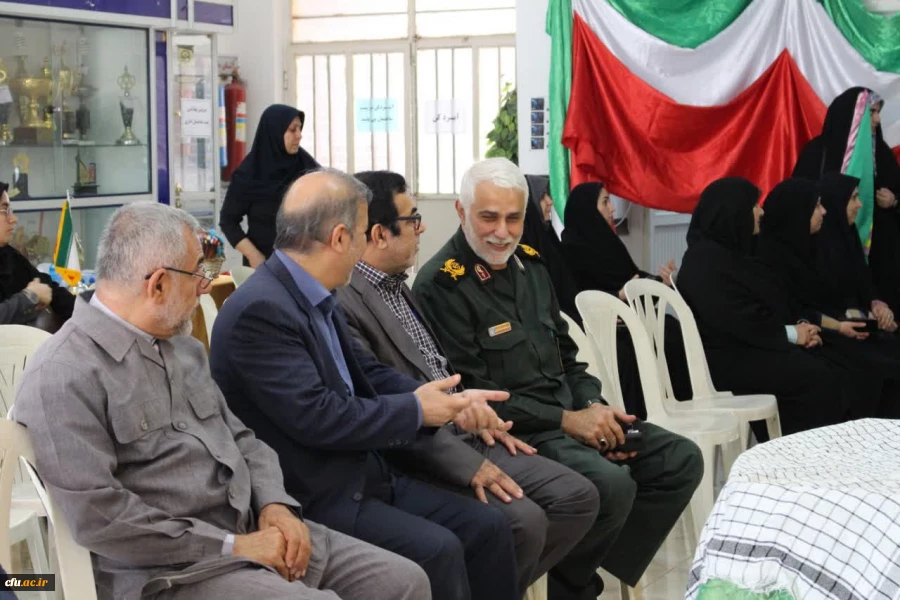 آئین کلنگ زنی ساخت یادمان شهید گمنام در دانشگاه فرهنگیان-پردیس حضرت فاطمه الزهرا(س) اهواز 3