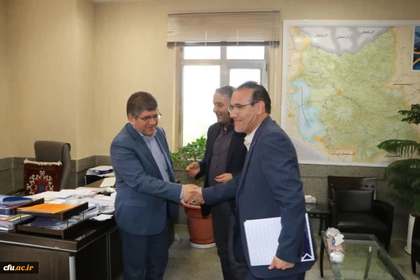 جلسه رفع کمبود فضاهای آموزشی دانشگاه فرهنگیان در استانداری آذربایجان شرقی 2