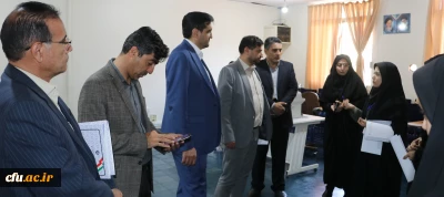 بازدید معاون امور دانشجو معلمان دانشگاه فرهنگیان از فرآیند مصاحبه پذیرفته شدگان چند برابر ظرفیت دانشگاه فرهنگیان آذربایجان شرقی