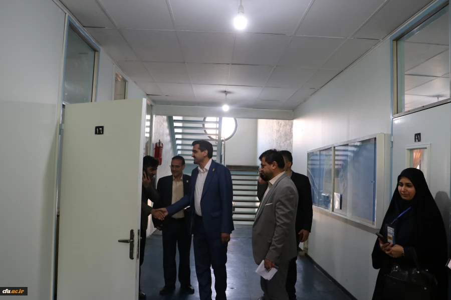 بازدید معاون دانشجویی دانشگاه فرهنگیان کشور و رئیس دانشگاه فرهنگیان استان از فرایند مصاحبه پذیرفته شدگان چند برابر ظرفیت دانشگاه فرهنگیان آذربایجان شرقی 4