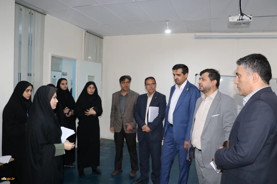 بازدید معاون دانشجویی دانشگاه فرهنگیان کشور و رئیس دانشگاه فرهنگیان استان از فرایند مصاحبه پذیرفته شدگان چند برابر ظرفیت دانشگاه فرهنگیان آذربایجان شرقی 7