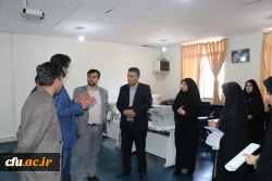 بازدید معاون دانشجویی دانشگاه فرهنگیان کشور و رئیس دانشگاه فرهنگیان استان از فرایند مصاحبه پذیرفته شدگان چند برابر ظرفیت دانشگاه فرهنگیان آذربایجان شرقی 8