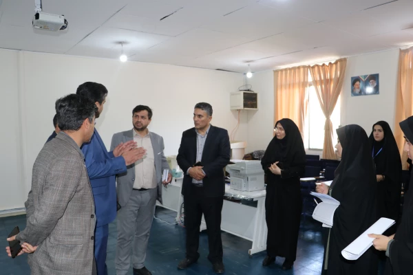 بازدید معاون دانشجویی دانشگاه فرهنگیان کشور و رئیس دانشگاه فرهنگیان استان از فرایند مصاحبه پذیرفته شدگان چند برابر ظرفیت دانشگاه فرهنگیان آذربایجان شرقی 8