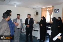 بازدید معاون دانشجویی دانشگاه فرهنگیان کشور و رئیس دانشگاه فرهنگیان استان از فرایند مصاحبه پذیرفته شدگان چند برابر ظرفیت دانشگاه فرهنگیان آذربایجان شرقی 9