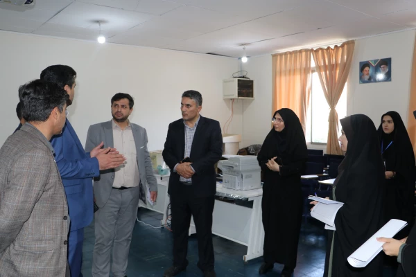 بازدید معاون دانشجویی دانشگاه فرهنگیان کشور و رئیس دانشگاه فرهنگیان استان از فرایند مصاحبه پذیرفته شدگان چند برابر ظرفیت دانشگاه فرهنگیان آذربایجان شرقی 9