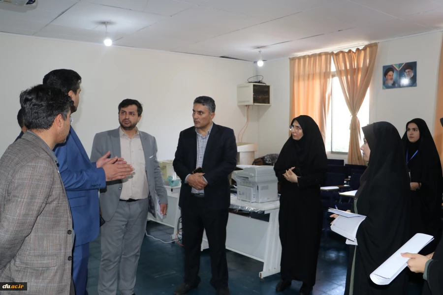 بازدید معاون دانشجویی دانشگاه فرهنگیان کشور و رئیس دانشگاه فرهنگیان استان از فرایند مصاحبه پذیرفته شدگان چند برابر ظرفیت دانشگاه فرهنگیان آذربایجان شرقی 9