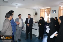 بازدید معاون دانشجویی دانشگاه فرهنگیان کشور و رئیس دانشگاه فرهنگیان استان از فرایند مصاحبه پذیرفته شدگان چند برابر ظرفیت دانشگاه فرهنگیان آذربایجان شرقی 10