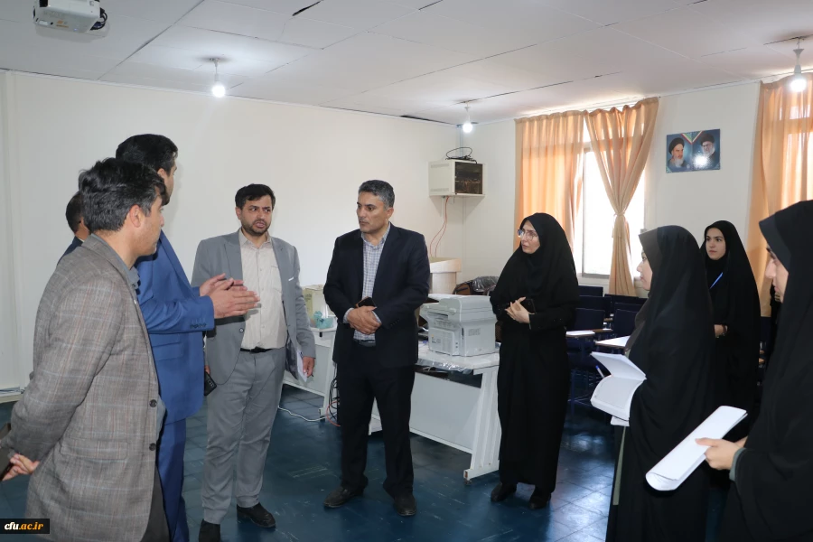 بازدید معاون دانشجویی دانشگاه فرهنگیان کشور و رئیس دانشگاه فرهنگیان استان از فرایند مصاحبه پذیرفته شدگان چند برابر ظرفیت دانشگاه فرهنگیان آذربایجان شرقی 10