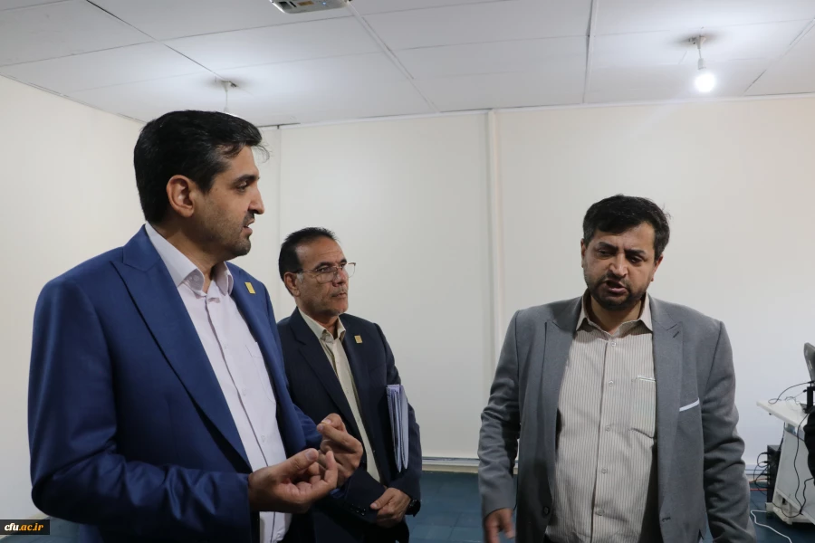 بازدید معاون دانشجویی دانشگاه فرهنگیان کشور و رئیس دانشگاه فرهنگیان استان از فرایند مصاحبه پذیرفته شدگان چند برابر ظرفیت دانشگاه فرهنگیان آذربایجان شرقی 11