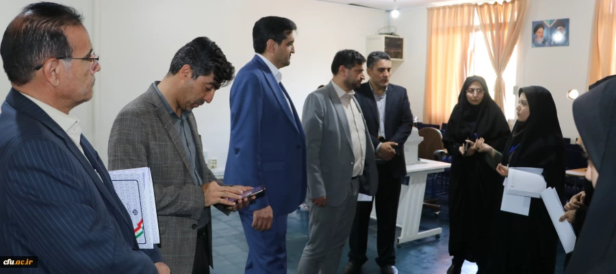 بازدید معاون دانشجویی دانشگاه فرهنگیان کشور و رئیس دانشگاه فرهنگیان استان از فرایند مصاحبه پذیرفته شدگان چند برابر ظرفیت دانشگاه فرهنگیان آذربایجان شرقی 12