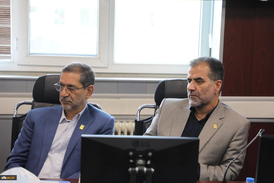 جلسه مشترک ستاد اقامه نماز و هیات رییسه دانشگاه فرهنگیان با حضور حجت الاسلام و المسلمین قرائتی 3