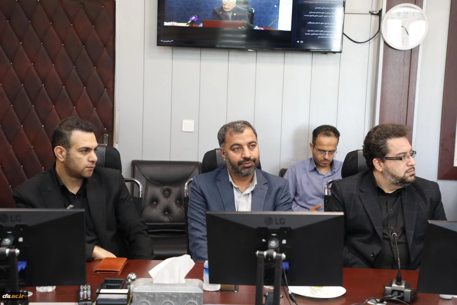 جلسه مشترک ستاد اقامه نماز و هیات رییسه دانشگاه فرهنگیان با حضور حجت الاسلام و المسلمین قرائتی 5