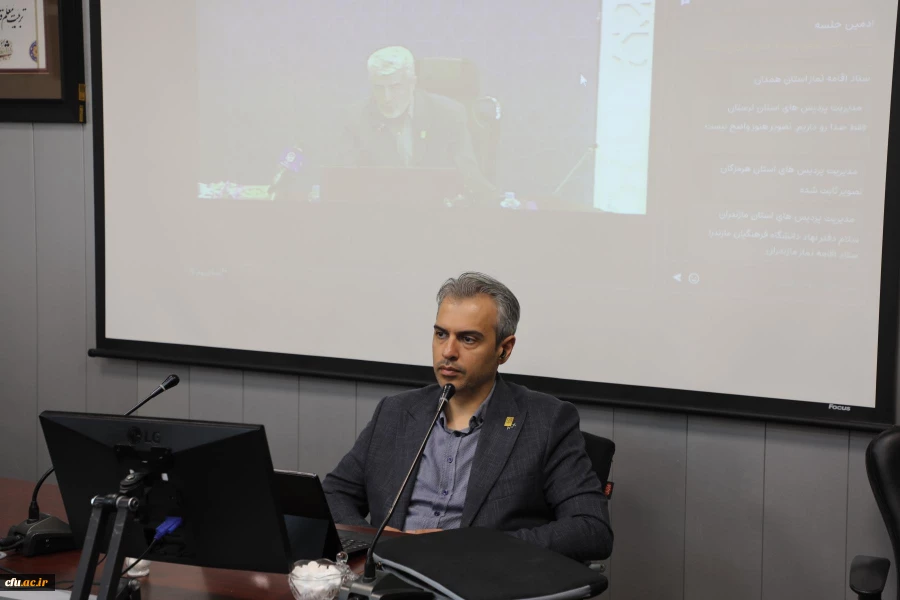 جلسه مشترک ستاد اقامه نماز و هیات رییسه دانشگاه فرهنگیان با حضور حجت الاسلام و المسلمین قرائتی 9