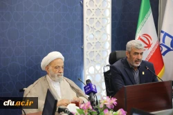 جلسه مشترک ستاد اقامه نماز و هیات رییسه دانشگاه فرهنگیان با حضور حجت الاسلام و المسلمین قرائتی 11