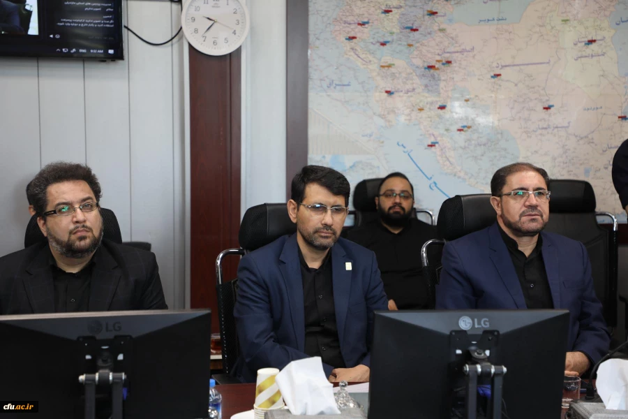 جلسه مشترک ستاد اقامه نماز و هیات رییسه دانشگاه فرهنگیان با حضور حجت الاسلام و المسلمین قرائتی 12