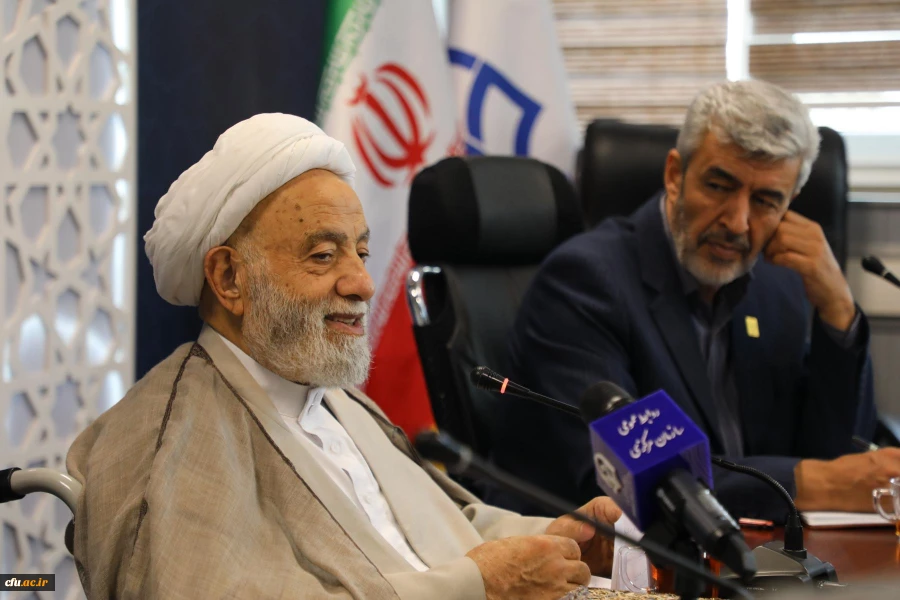 جلسه مشترک ستاد اقامه نماز و هیات رییسه دانشگاه فرهنگیان با حضور حجت الاسلام و المسلمین قرائتی 13