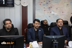 جلسه مشترک ستاد اقامه نماز و هیات رییسه دانشگاه فرهنگیان با حضور حجت الاسلام و المسلمین قرائتی 4