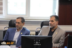 جلسه مشترک ستاد اقامه نماز و هیات رییسه دانشگاه فرهنگیان با حضور حجت الاسلام و المسلمین قرائتی 7