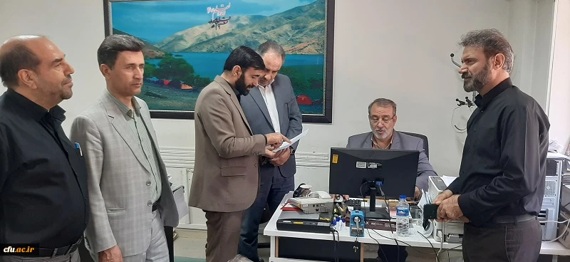 بازدید نماینده مرکز برنامه ریزی و توسعه منابع انسانی وزارت آموزش و پرورش از روند ارزیابی تکمیلی داوطلبان ورود به دانشگاه فرهنگیان لرستان  3