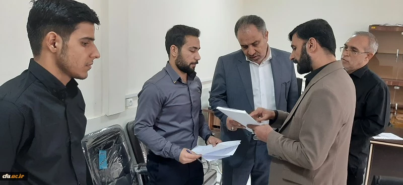 بازدید نماینده مرکز برنامه ریزی و توسعه منابع انسانی وزارت آموزش و پرورش از روند ارزیابی تکمیلی داوطلبان ورود به دانشگاه فرهنگیان لرستان  4