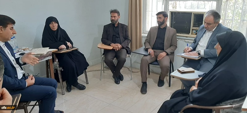 بازدید نماینده مرکز برنامه ریزی و توسعه منابع انسانی وزارت آموزش و پرورش از روند ارزیابی تکمیلی داوطلبان ورود به دانشگاه فرهنگیان لرستان  7