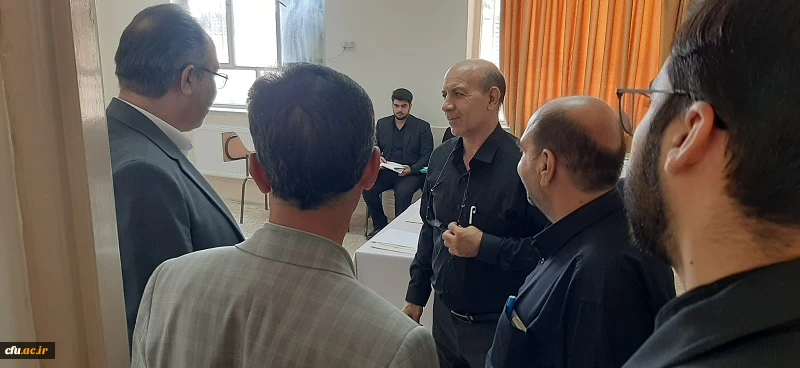 بازدید نماینده مرکز برنامه ریزی و توسعه منابع انسانی وزارت آموزش و پرورش از روند ارزیابی تکمیلی داوطلبان ورود به دانشگاه فرهنگیان لرستان  9
