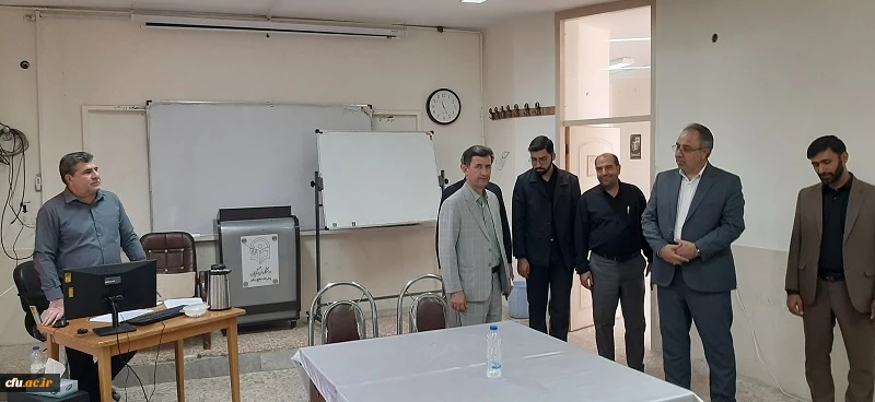 بازدید نماینده مرکز برنامه ریزی و توسعه منابع انسانی وزارت آموزش و پرورش از روند ارزیابی تکمیلی داوطلبان ورود به دانشگاه فرهنگیان لرستان  10