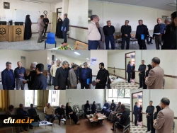 بازدید رئیس اداره آموزش های بلند مدت و ادامه تحصیل فرهنگیان وزارت آموزش و پرورش از حوزه های ارزیابی شهید مقصودی و شهید باهنر 2