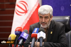 نشست خبری رئیس دانشگاه فرهنگیان  7