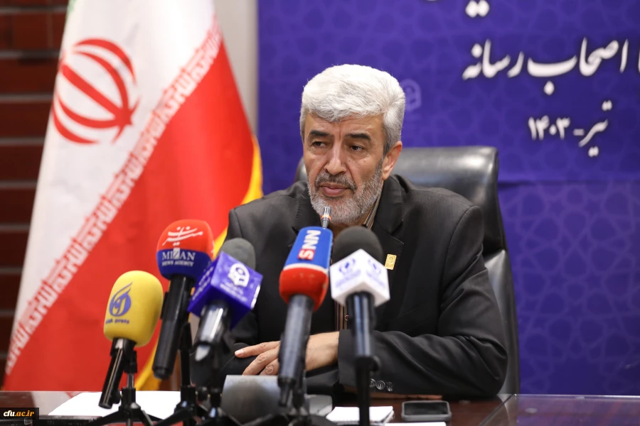 نشست خبری رئیس دانشگاه فرهنگیان  4