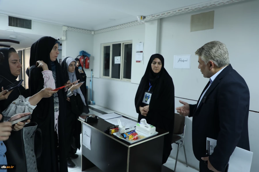 نشست خبری رئیس دانشگاه فرهنگیان  16