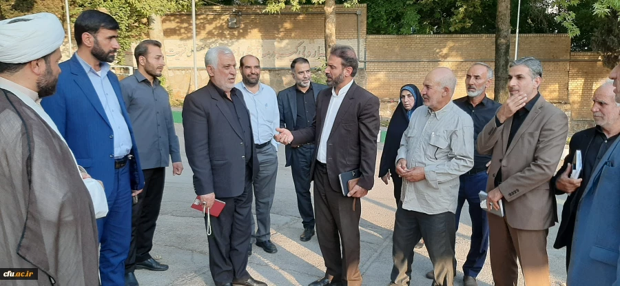 بازدید استاندار لرستان از دانشگاه فرهنگیان استان 2
