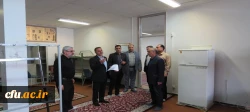 بازدید دبیر کمیسیون دانشجویی شورای تأمین استان از خوابگاههای دانشجویی دانشگاه فرهنگیان استان اردبیل