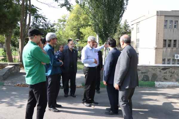 بازدید ریاست دانشگاه فرهنگیان از پردیس شهید بهشتی مشهد 5