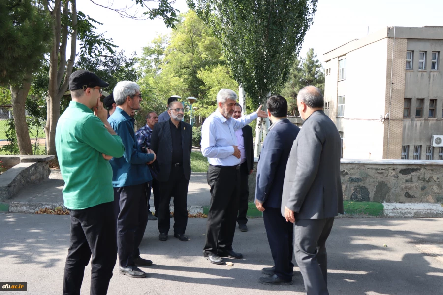 بازدید ریاست دانشگاه فرهنگیان از پردیس شهید بهشتی مشهد 5