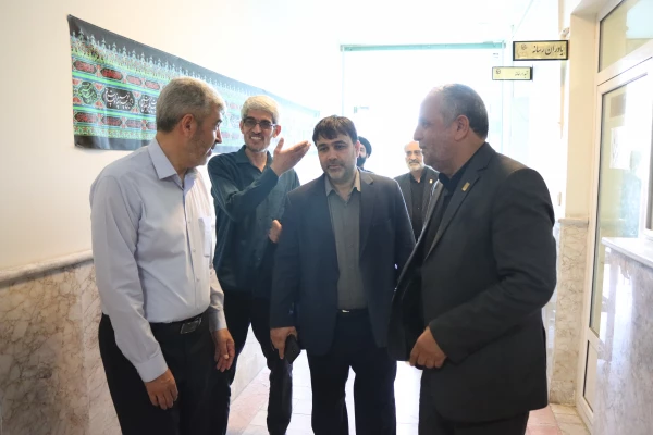 بازدید ریاست دانشگاه فرهنگیان از پردیس شهید بهشتی مشهد 6