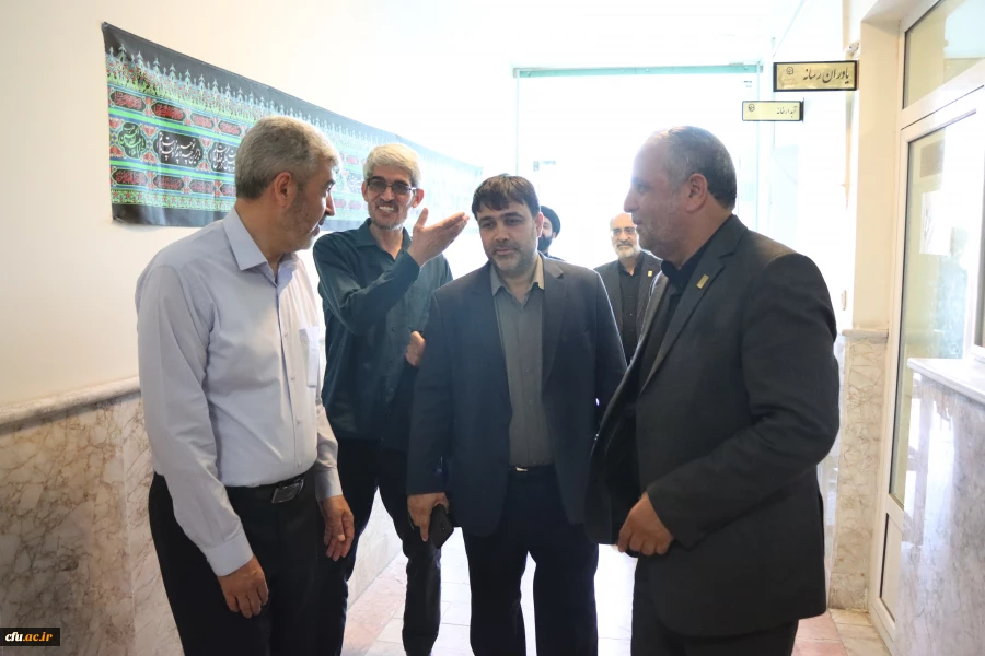 بازدید ریاست دانشگاه فرهنگیان از پردیس شهید بهشتی مشهد 6