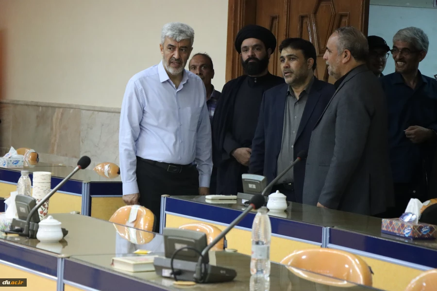 بازدید ریاست دانشگاه فرهنگیان از پردیس شهید بهشتی مشهد 10