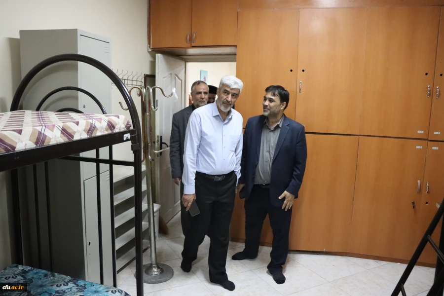 بازدید ریاست دانشگاه فرهنگیان از پردیس شهید بهشتی مشهد 12