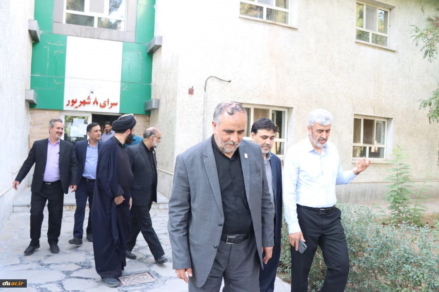 بازدید ریاست دانشگاه فرهنگیان از پردیس شهید بهشتی مشهد 13
