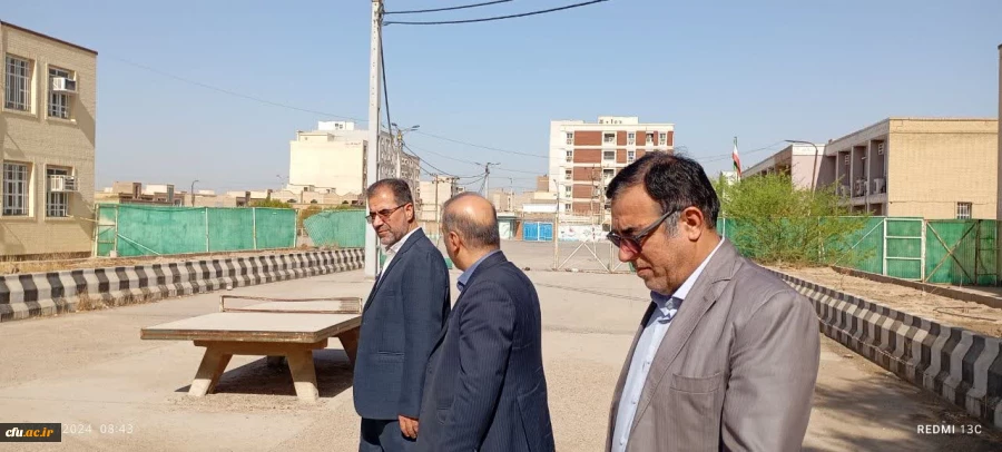 حضور معاون برنامه ریزی و توسعه منابع دانشگاه فرهنگیان در دانشگاه فرهنگیان استان خوزستان 4