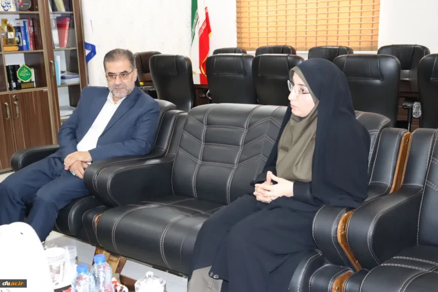 حضور معاون برنامه ریزی و توسعه منابع دانشگاه فرهنگیان در دانشگاه فرهنگیان استان خوزستان 9