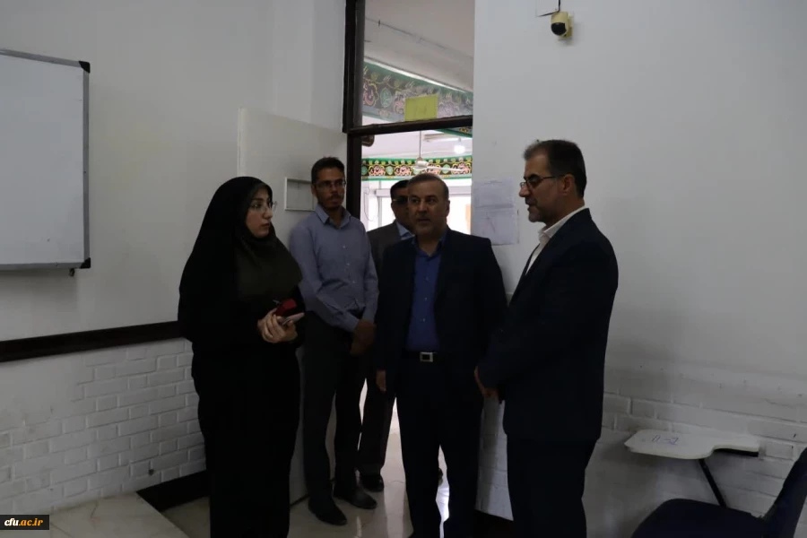 حضور معاون برنامه ریزی و توسعه منابع دانشگاه فرهنگیان در دانشگاه فرهنگیان استان خوزستان 10