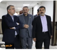 بازدید استاندار محترم البرز به همراه رئیس امور پردیس های دانشگاه فرهنگیان البرز از ساختمان زندان رجایی شهر جهت اختصاص به دانشگاه فرهنگیان 2