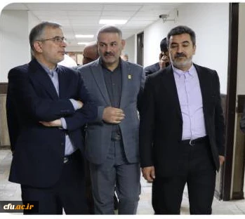 بازدید استاندار محترم البرز به همراه رئیس امور پردیس های دانشگاه فرهنگیان البرز از ساختمان زندان رجایی شهر جهت اختصاص به دانشگاه فرهنگیان 2