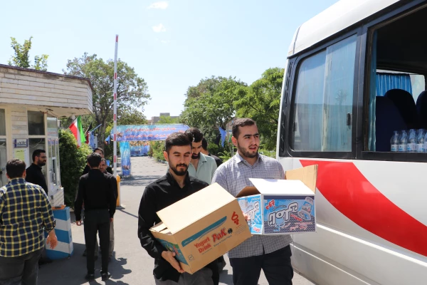 اعزام دانشجویان بسیج دانشجویی دانشگاه فرهنگیان استان آذربایجان شرقی به اردوی جهادی  17