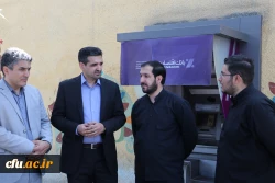 پرده برداری ازتصاویر شهدای دانشجو معلم استان و شهیده فائزه رحیمی در دانشگاه فرهنگیان آذربایجان سرقی 3