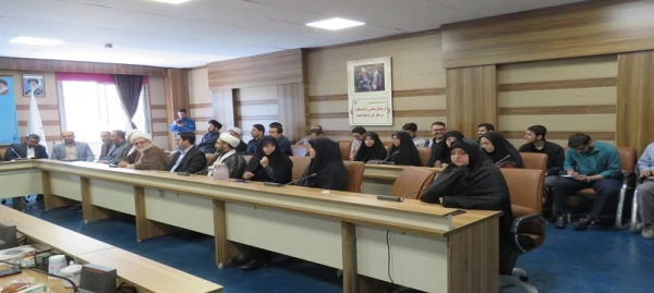 آیین تکریم و معارفه مسئول نهاد نمایندگی مقام معظم رهبری و رئیس اداره حراست دانشگاه فرهنگیان استان اردبیل