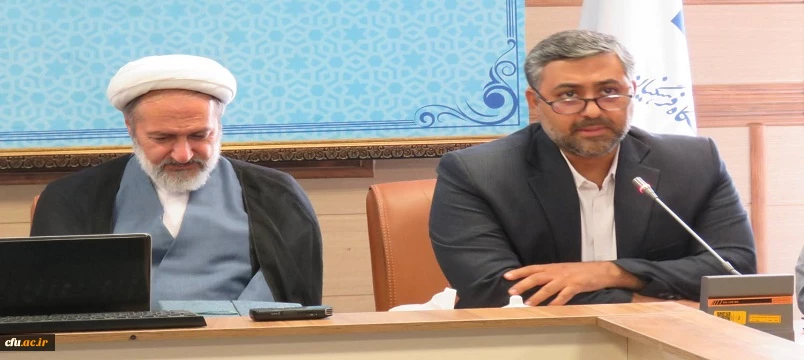 آیین تکریم و معارفه مسئول نهاد نمایندگی مقام معظم رهبری و رئیس اداره حراست دانشگاه فرهنگیان استان اردبیل